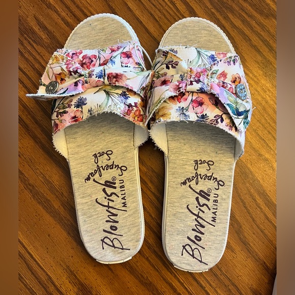 Blowfish Shoes - Blowfish 🌟HP🌟Malibu Felina Floral Slide  NWOT